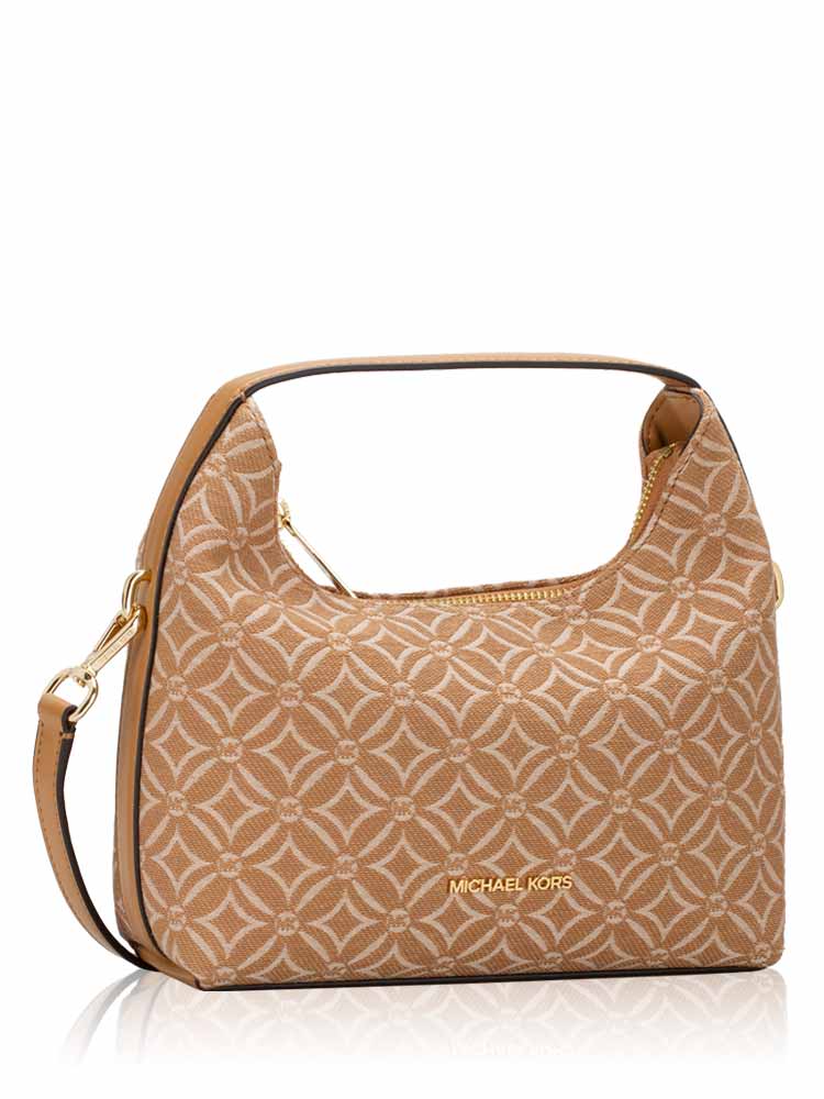 Signature Ember Jacquard Small Messenger Deer