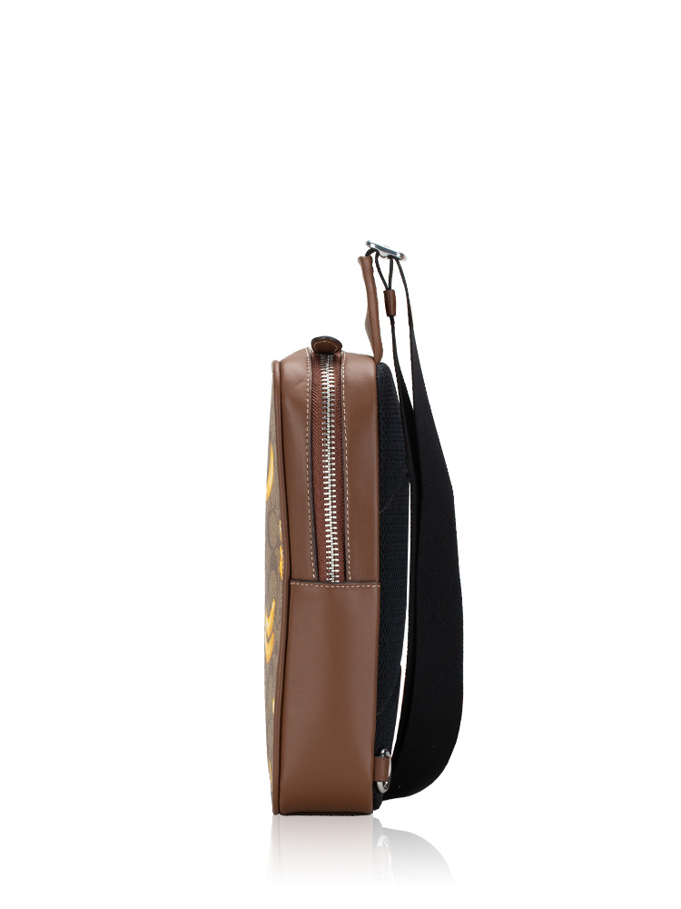 CR295 Signature Banana Print Sullivan Pack Khaki Dark Saddle