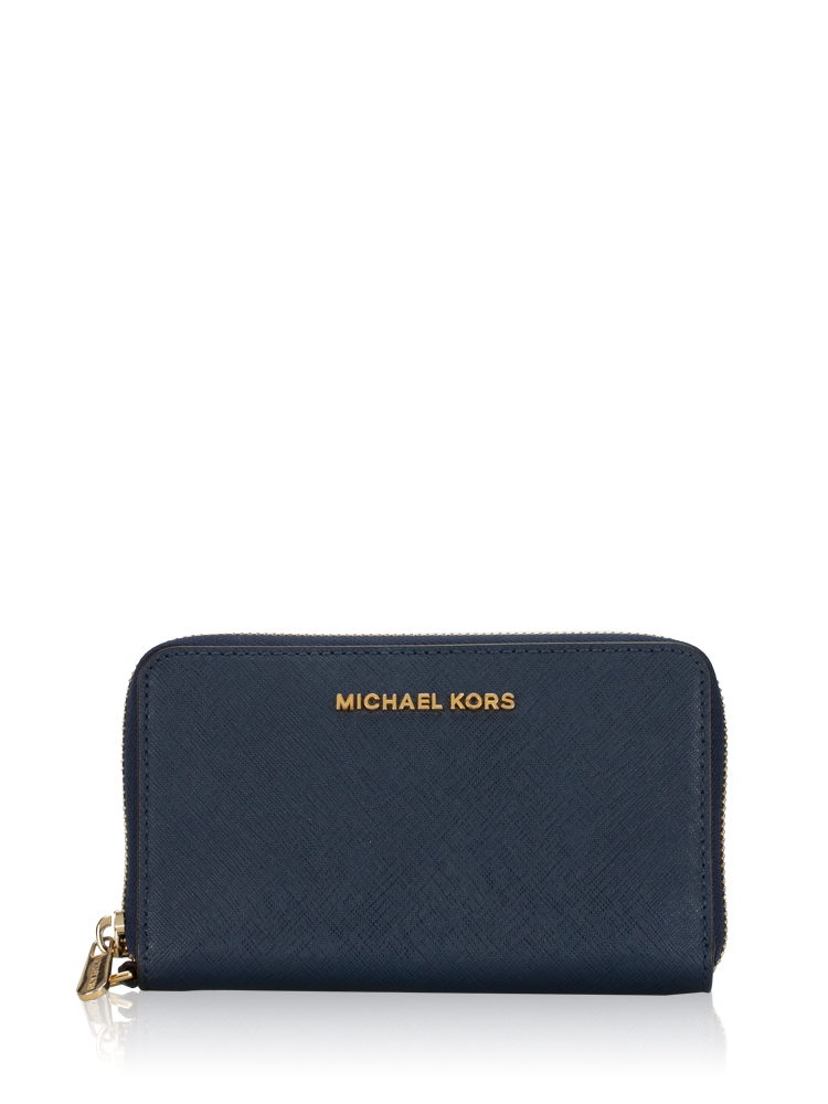 Jet Set Large Multifunction Phone Wallet Navy