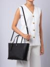 Emerson Small Tote Black Gold