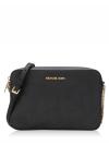 Jet Set Item Large Crossbody Black Gold