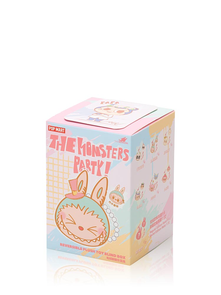 The Monsters Party Reversible Bag Charm Yaya