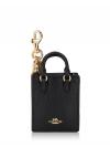 CU280 North South Mini Tote Charm Black