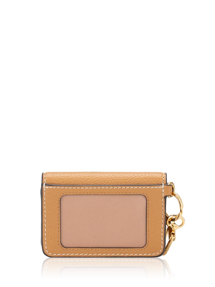 Thea Flap Card Case Tiramisu