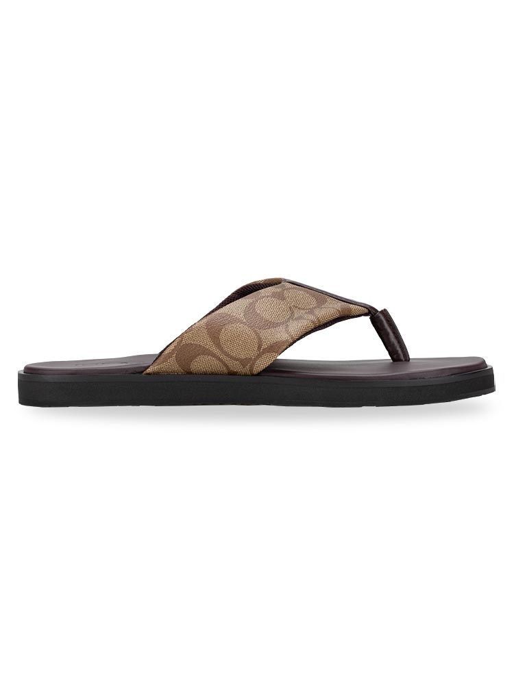G4921 Signature Flip Flop Khaki Multi Sz 9