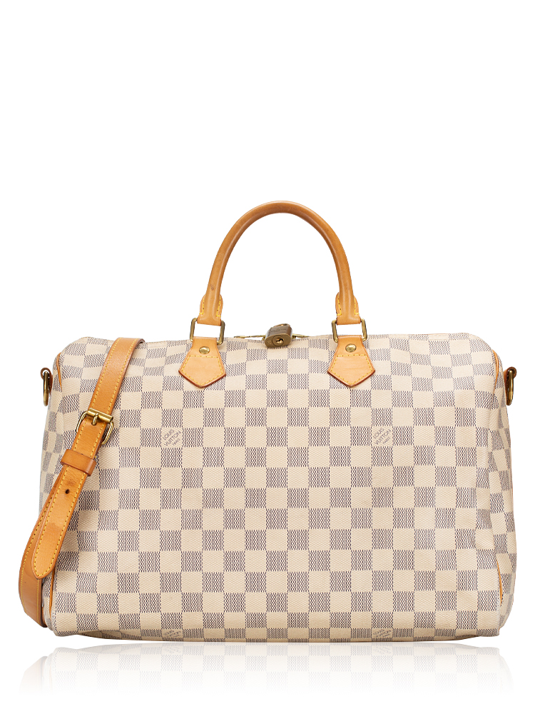 Damier Azur Speedy 35 Bandouliere