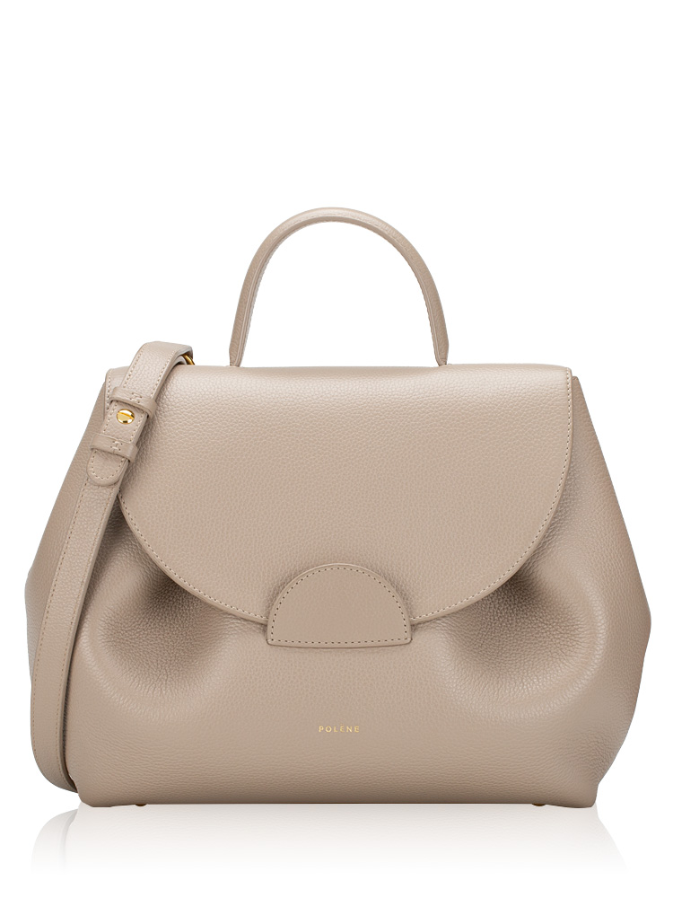 Textured Calfskin Numero Un Grey