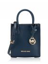 Mercer Leather XS NS Shopper Crossbody Navy