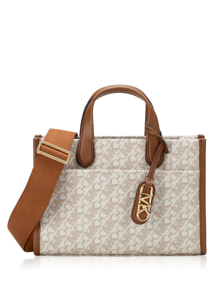 Signature Gigi Empire Small Messenger Vanilla Luggage