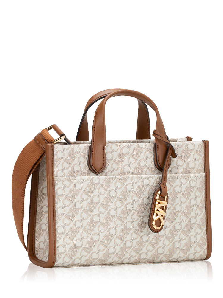 Signature Gigi Empire Small Messenger Vanilla Luggage