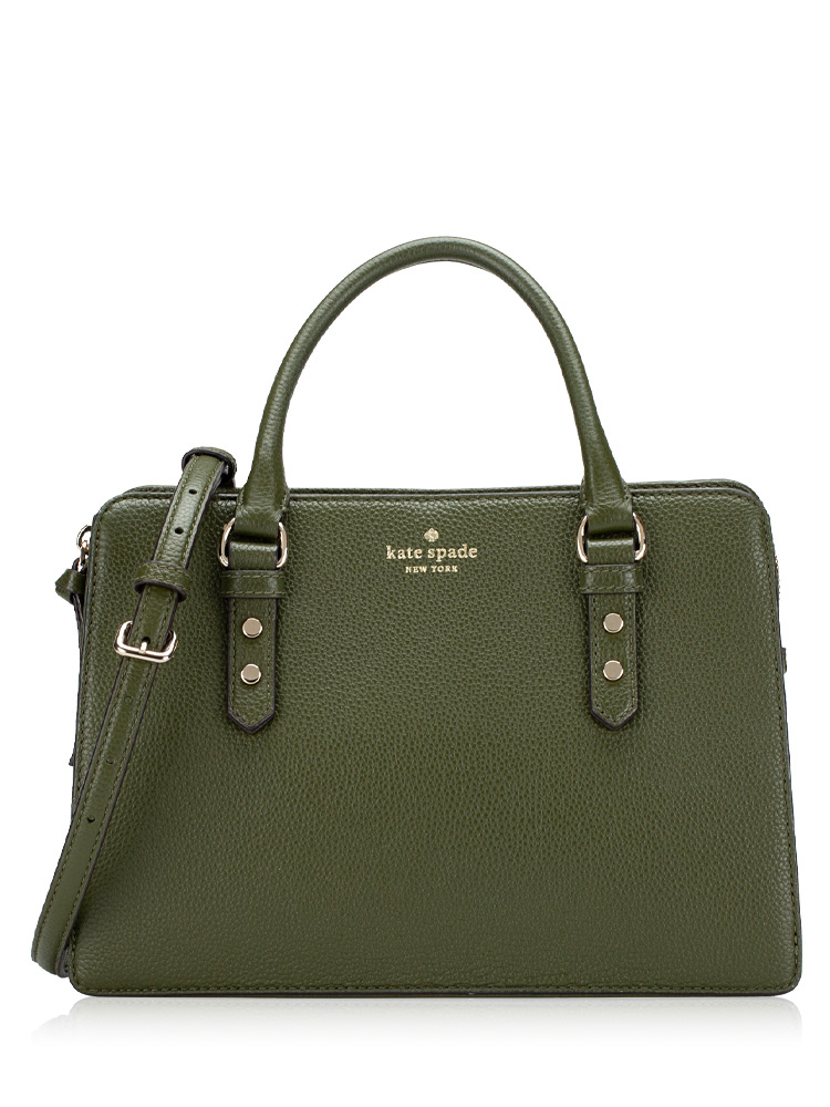Mulberry Street Lise Satchel Green Olive