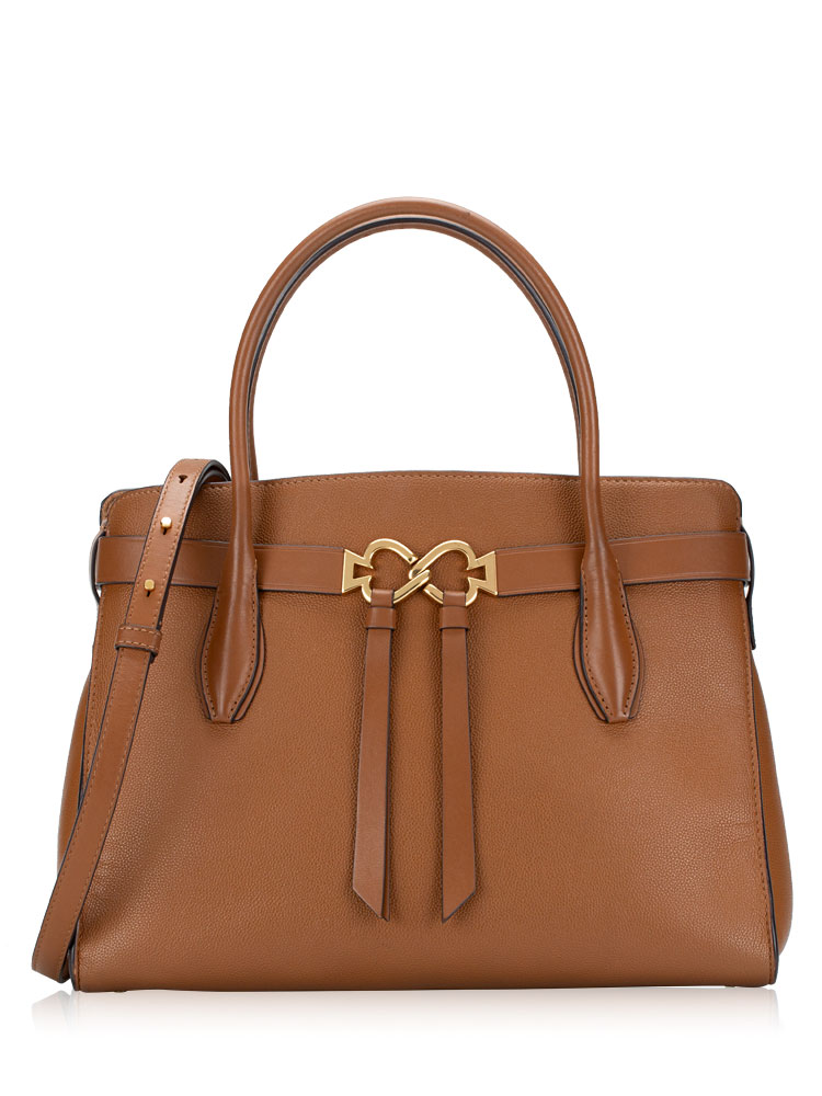 Toujours Large Satchel Warm Gingerbread