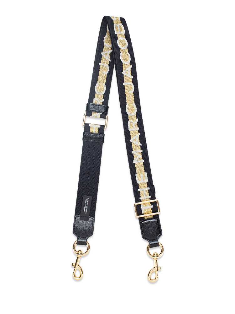 M0014328 The Logo Webbing Strap Gold Multi