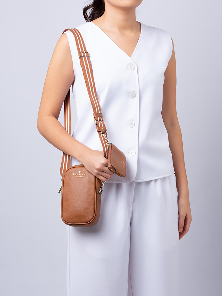 Rosie NS Phone Crossbody Warm Gingerbread