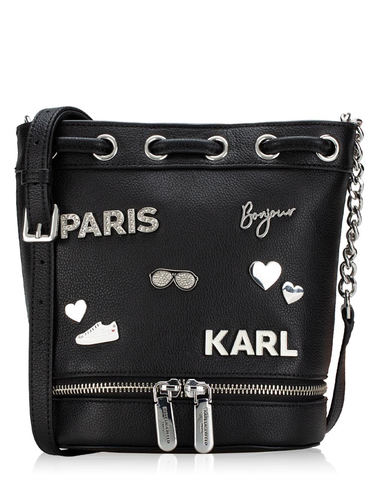 LH4JA7DC Nantes Bucket Bag Black Multi