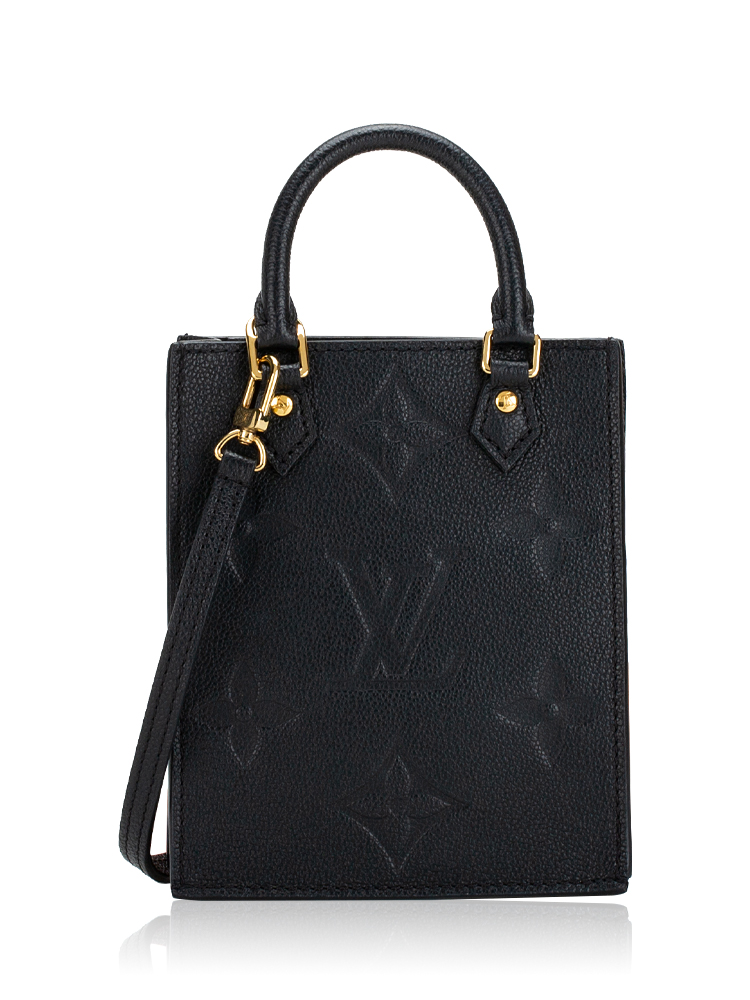 Monogram Empreinte Giant Petit Sac Plat Noir