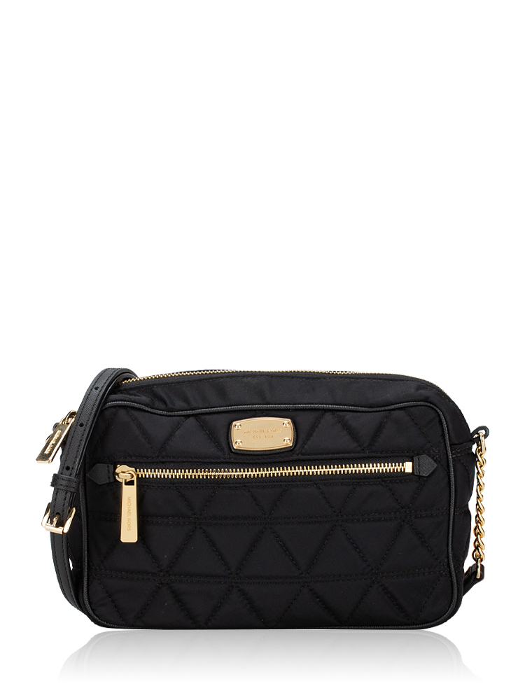 Jet Set Item Nylon Large Crossbody Black