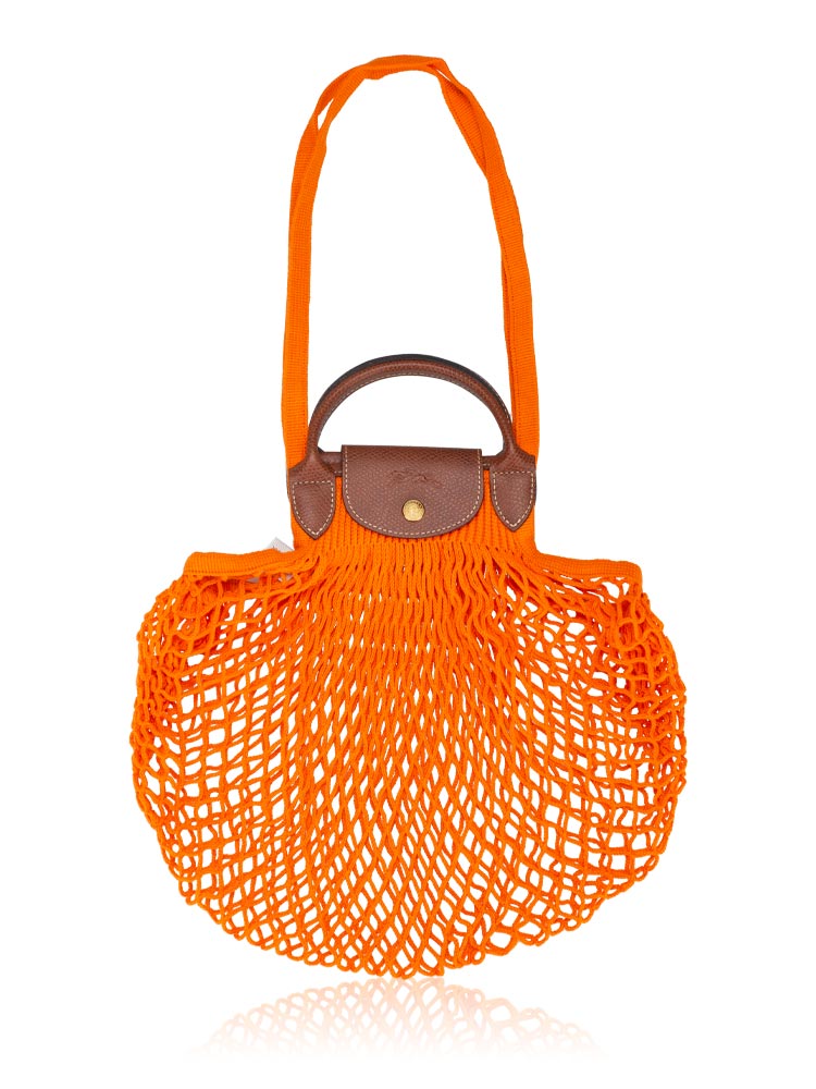 Le Pliage Filet Top Handle Orange