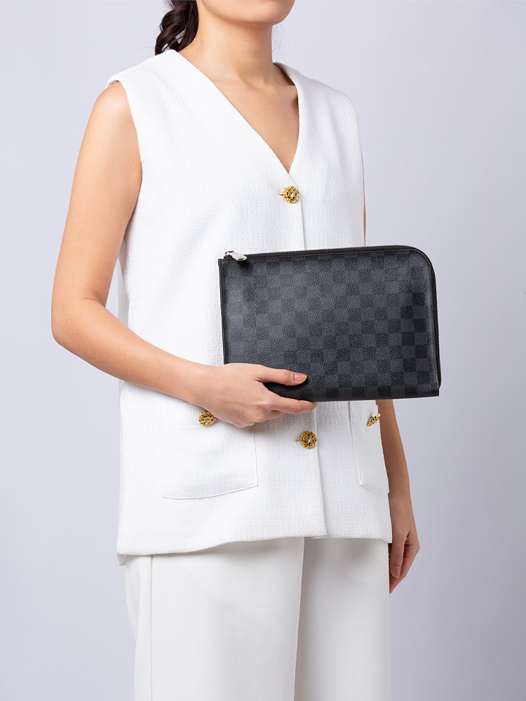 Damier Graphite Pochette Jour PM