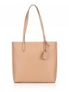 Brynn Saffiano Tote Light Fawn