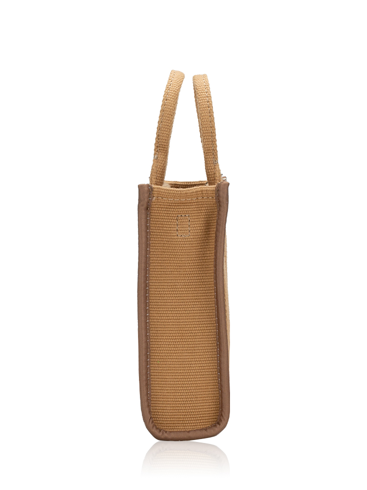 2R3HCR027H01 The Jacquard Mini Tote Camel