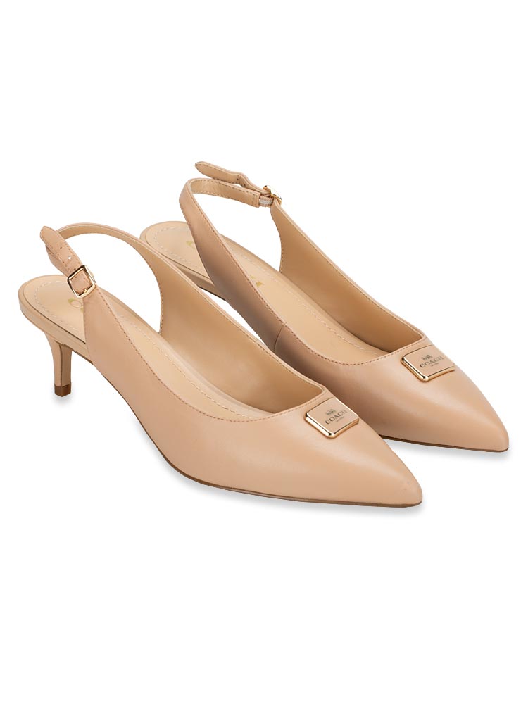 Jillian Slingback Shoes Beechwood Sz 8