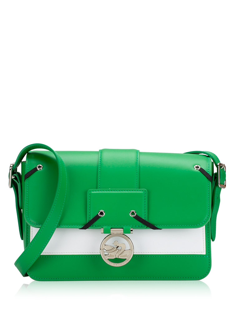 Box Trot Medium Crossbody Grass