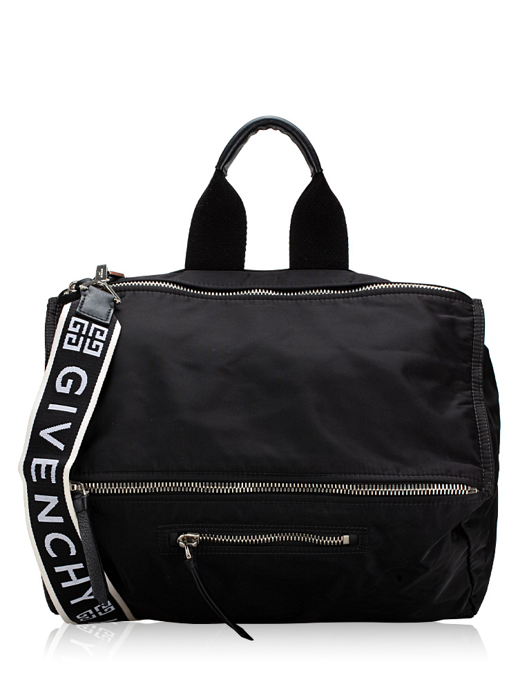 Nylon Pandora Large Messenger Black