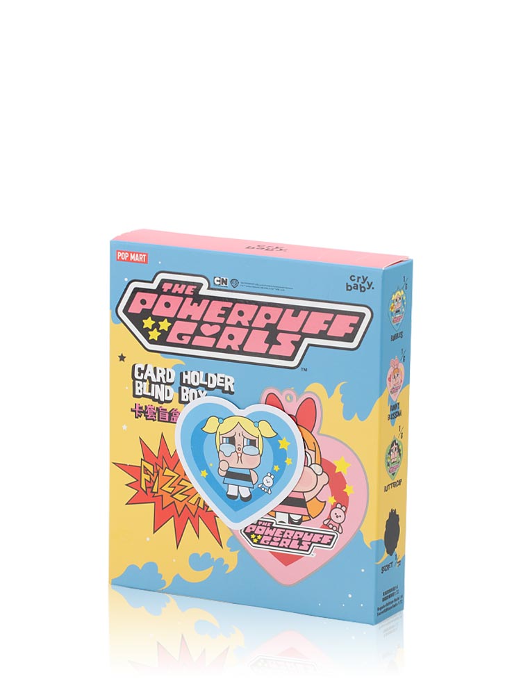 Crybaby × Powerpuff Girls Card Holder Bag Charm Bubbles
