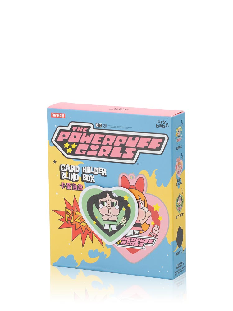 Crybaby × Powerpuff Girls Card Holder Bag Charm Buttercup