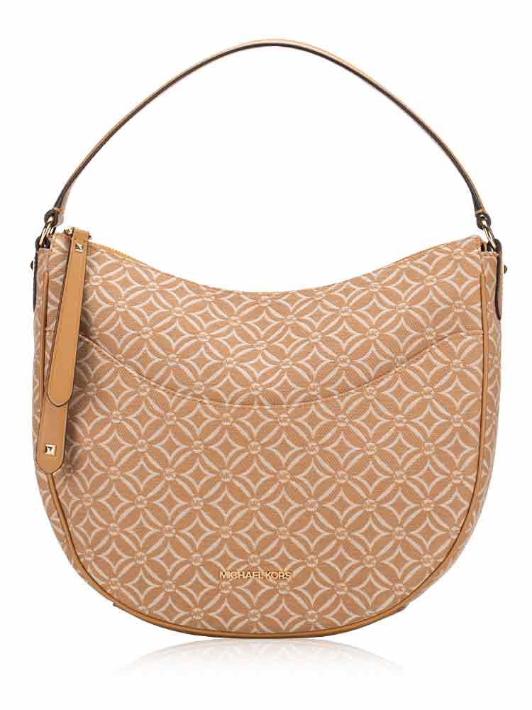 Signature Dover Large Half Moon Shoulder Bag Deer