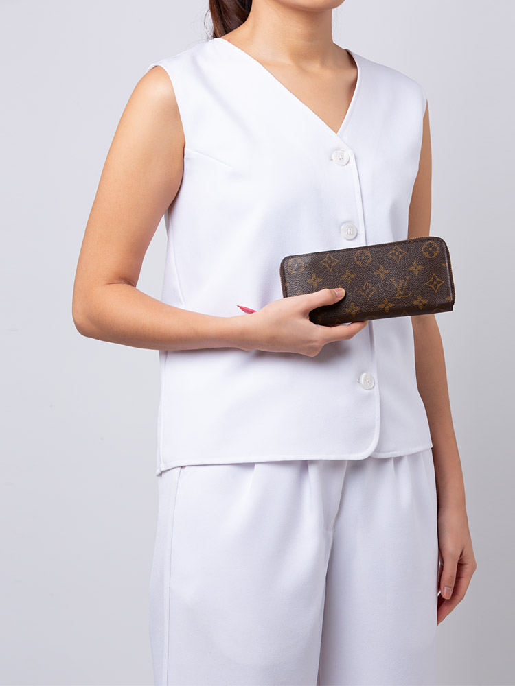 Monogram Clemence Fuchsia