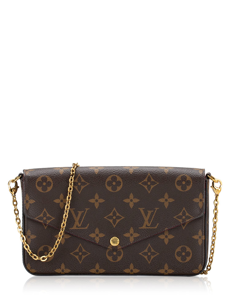 Monogram Pochette Felicie Fuchsia