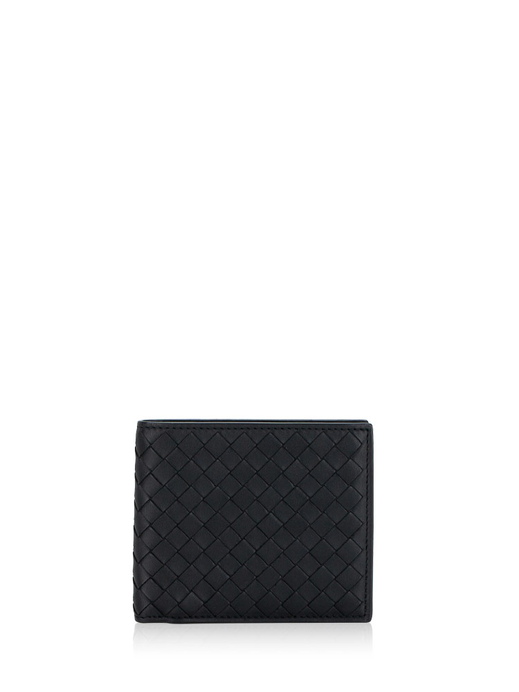 Nappa Intrecciato BiFold Wallet Black