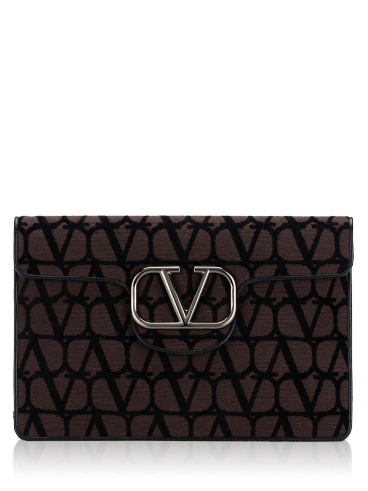 Toile Iconographe Vlogo Loco Foldover Pouch Fondant Nero