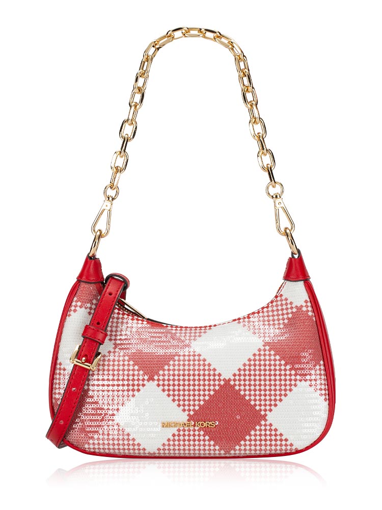 Cora Medium Zip Pouchette Bright Red