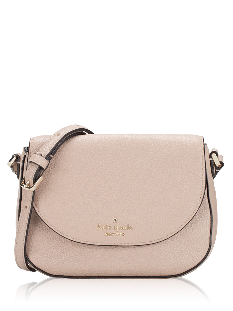Leila Mini Flap Crossbody Warm Beige