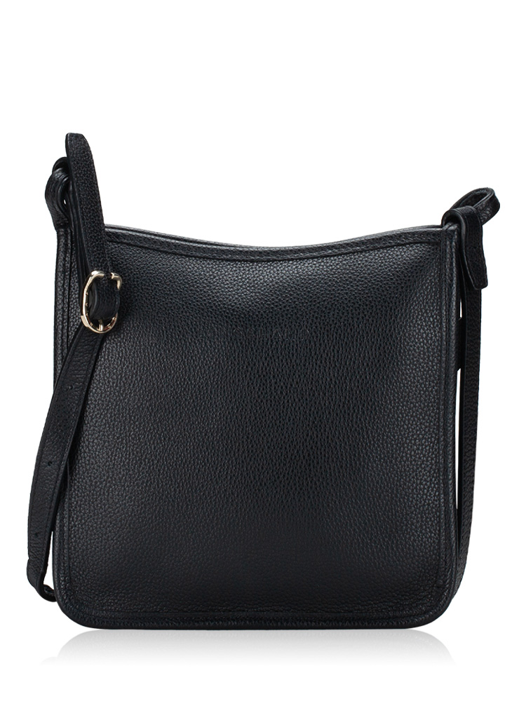 Le Foulonne Small Crossbody Black