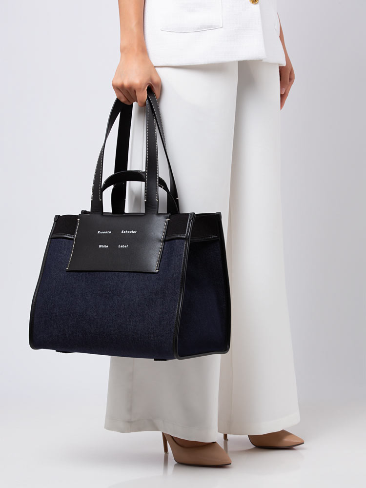 Denim Morris Large Tote Indigo