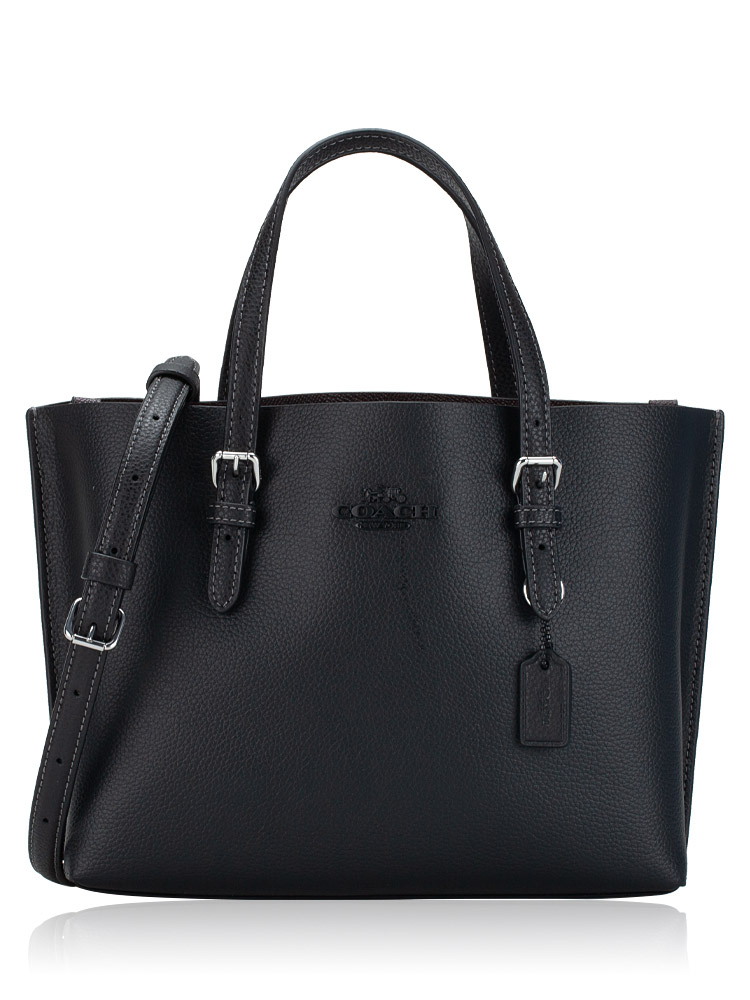 CV966 Leather Mollie 25 Bag Black