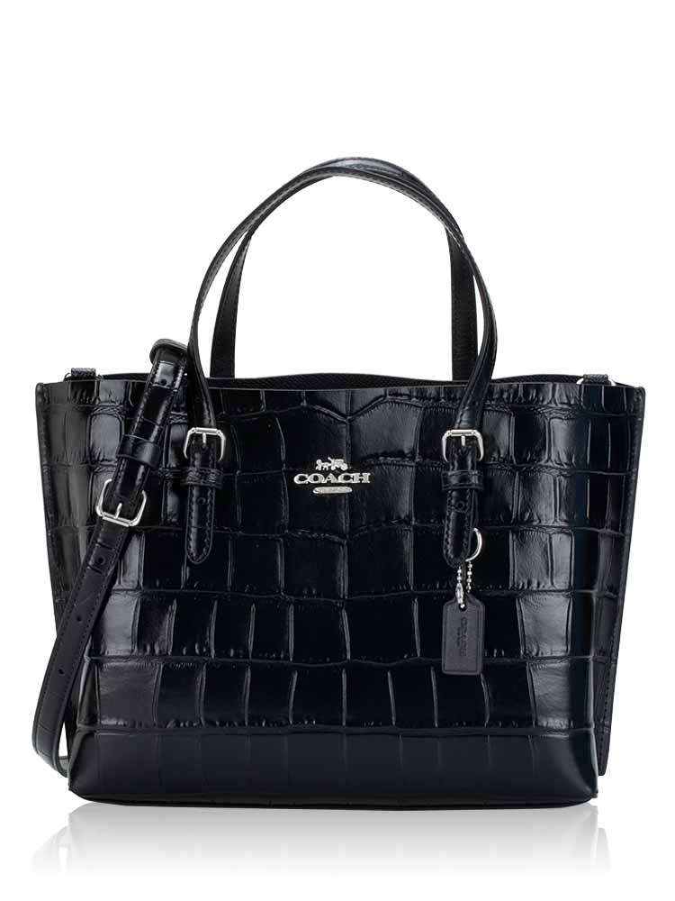CW017 Croc Mollie 25 Bag Black