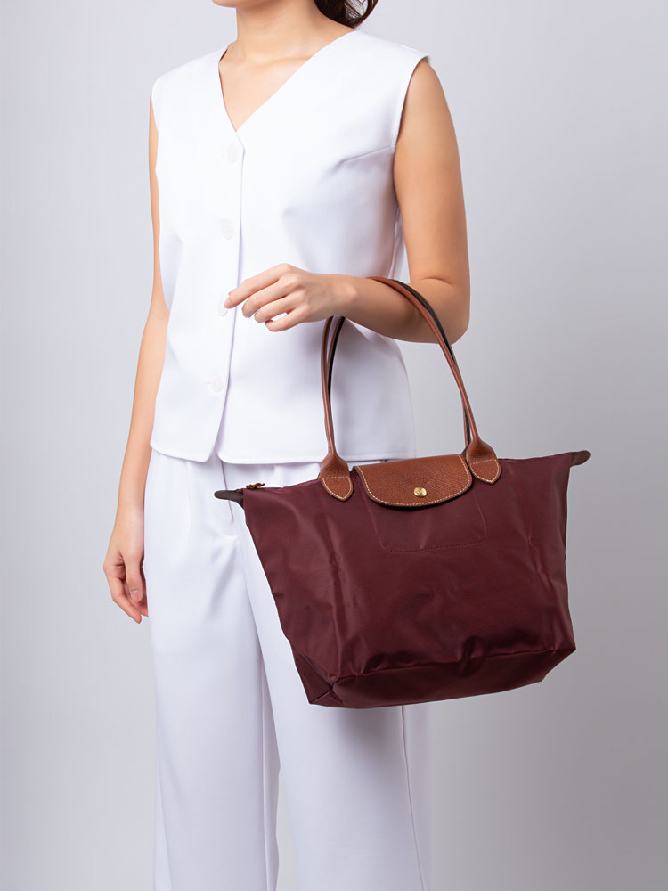Le Pliage Original Medium LH Burgundy