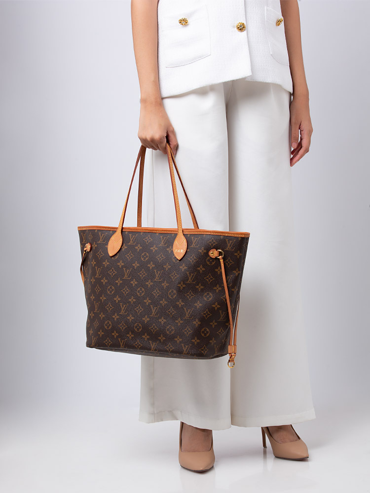 Monogram Neverfull MM NM Cerise