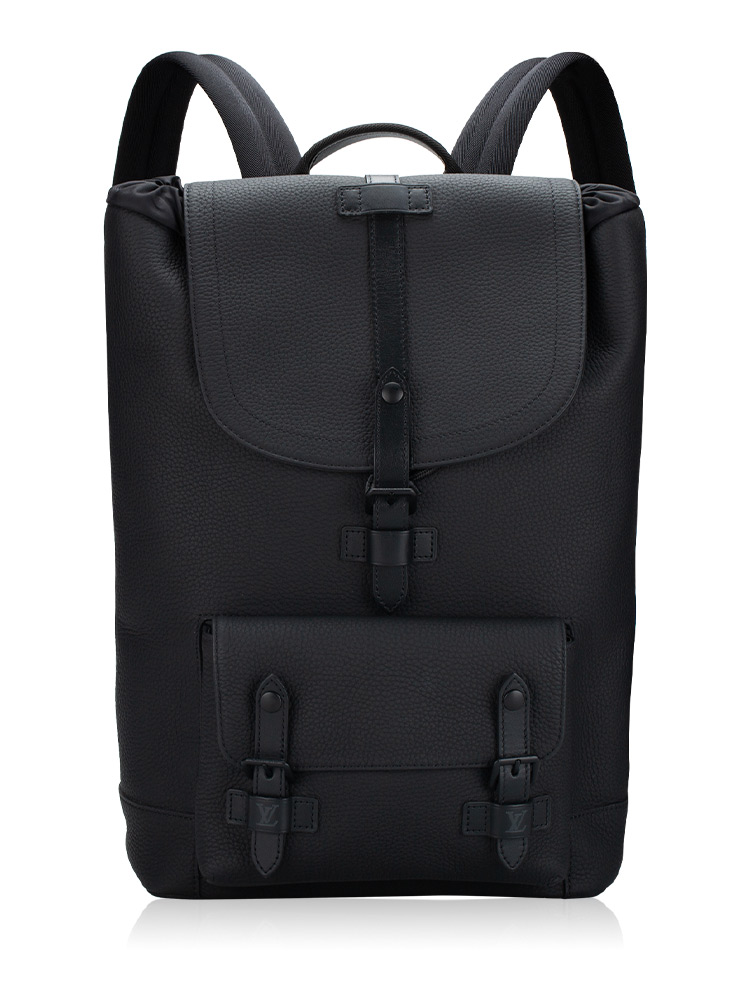 Taurillon Christopher Slim Backpack Black