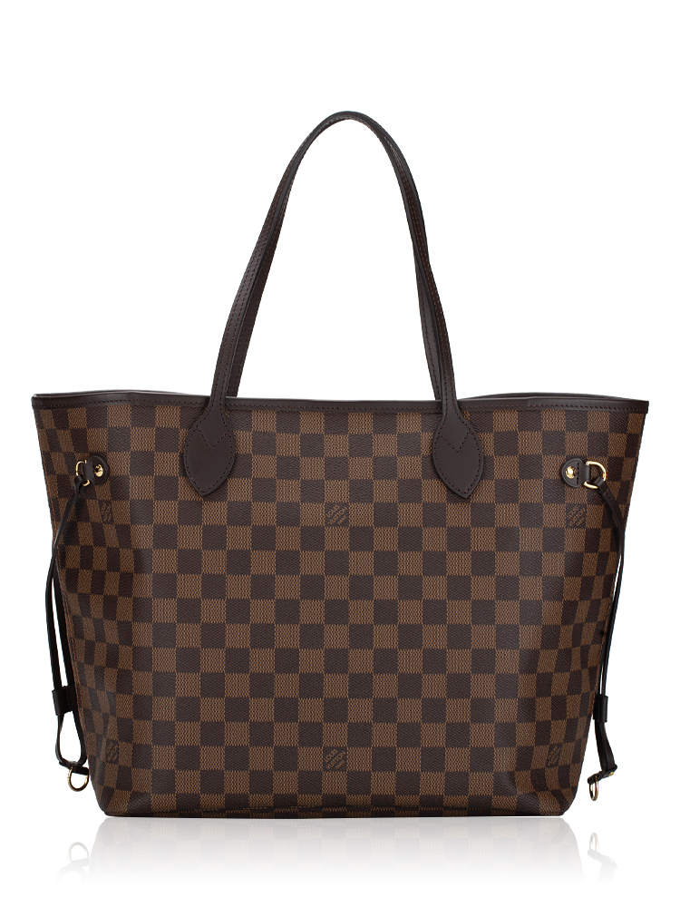 Damier Ebene Neverfull MM NM Rose Balerine