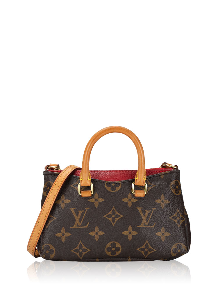Monogram Nano Pallas Cerise