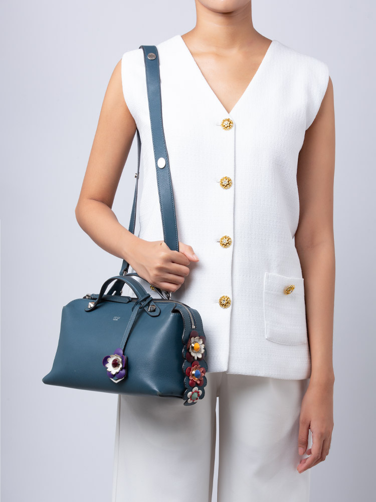 Vitello Dolce Flowerland Studded Medium By The Way Blue Multicolor