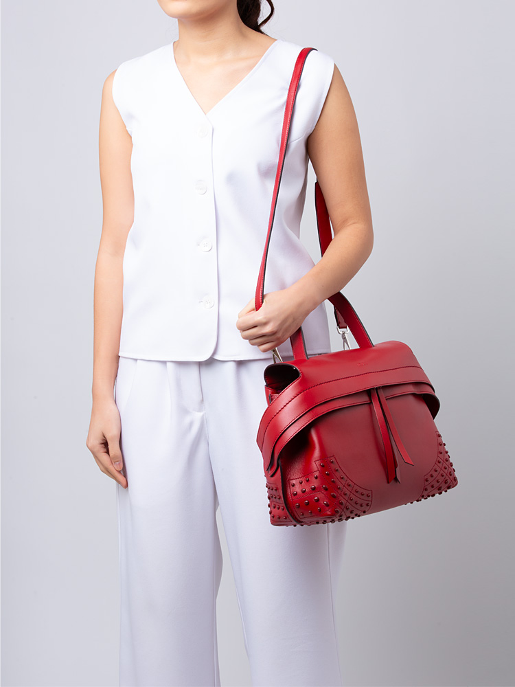 Medium Wave Bag Red