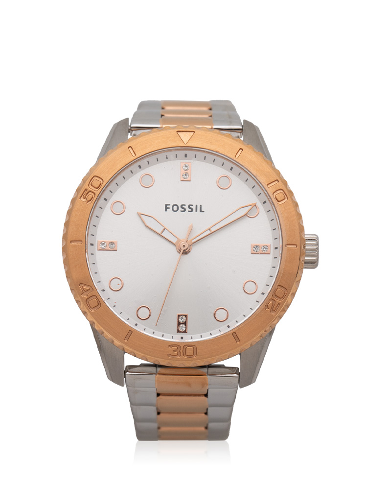 BQ3887 Dayle Two-Tone Stainless Silver Rose Gold