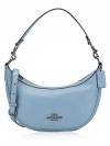 CO996 Aria Leather Shoulder Bag Cornflower